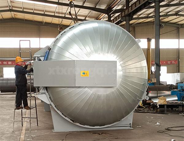 温度均匀胶辊硫化罐