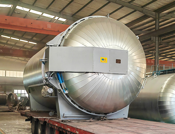 充气式密封快开门硫化罐